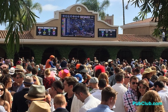 Del Mar Opening Day crowd