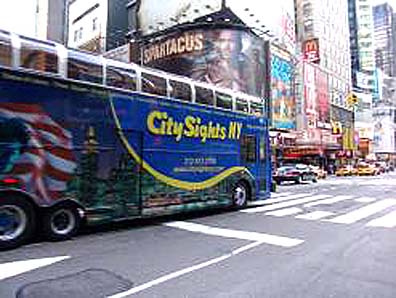 CitySights NYC Hop On-Hop Off Sightseeing Bus