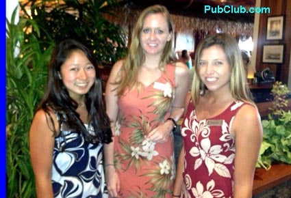 Waikiki Beach bar hostesses