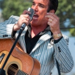 Scot Bruce as a 50's Elvis Presley