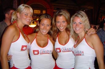 Molson Indy hot Canadian girls