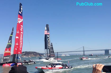 America's Cup San Francisco Oracle Emirates