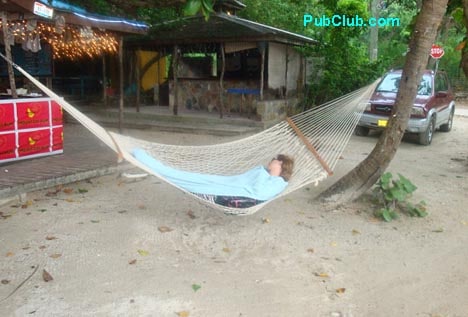 New Year's Day British Virgin Islands hammock