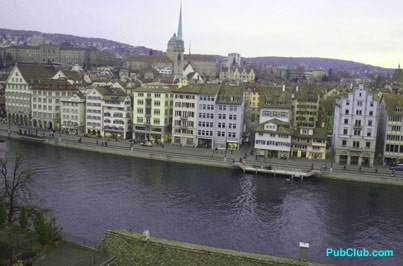 Bern Switzerland river view