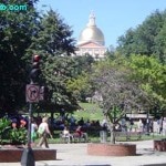 Boston Commons to the state house