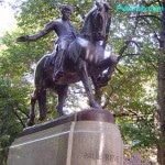 Boston landmarks Paul Revere Statue