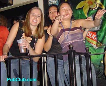 New Orleans Bourbon Street bars balcony