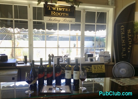 Twisted Roots Carmel Valley wineries tasting room