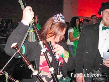 Chicago St. Patrick's Day bagpipes