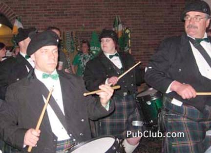 Chicago St. Patrick's Day bagpipes band