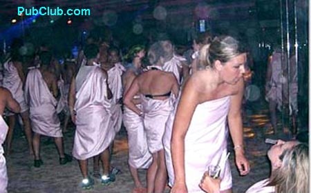 Pink Palace Toga Party Corfu Greece 