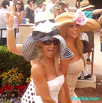 Del Mar Opening Day hot girls in hats