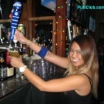 Hot bartender Hermosa Beach bars Bud Light tap