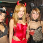 Halloween Las Vegas clubs girls