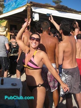 Ibiza beaches hot girl