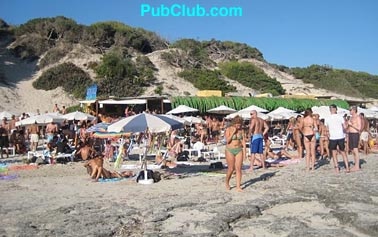Las Salinas beach Ibiza