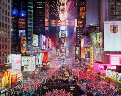 New Year's Eve New York City Times Square