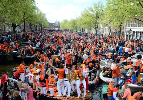 King's Day Celebration Amsterdam