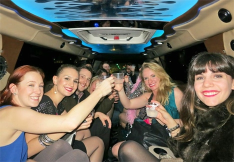 New York City nightlife tours Take Me Out limos