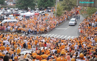Tennessee football Salute to the Hill Pride of the Southland Band