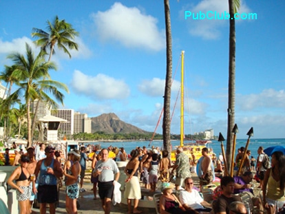 Duke's On Sunday Waikiki Beach