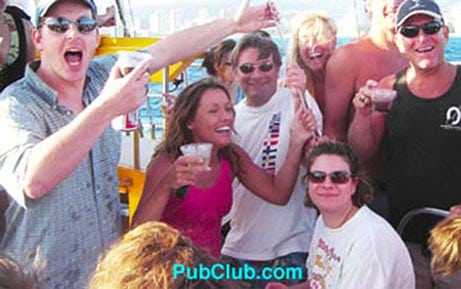 Waikiki Beach booze cruises