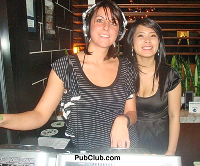 Vancouver Yaletown hot girl DJs