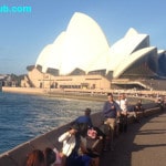 Sydney Opera House walkway