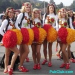 USC Football Song Girls