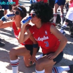 Redondo Beach Super Bowl 10K beer garden