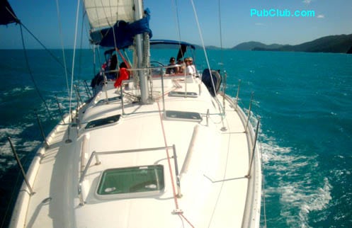 Sailing In the British Virgin Islands