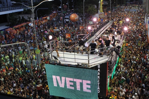 Carnaval Brazil Salvador block party