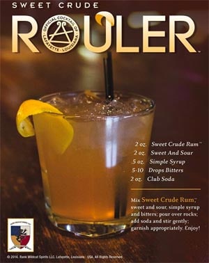 Lafayette Louisiana rum coocktail Rouler