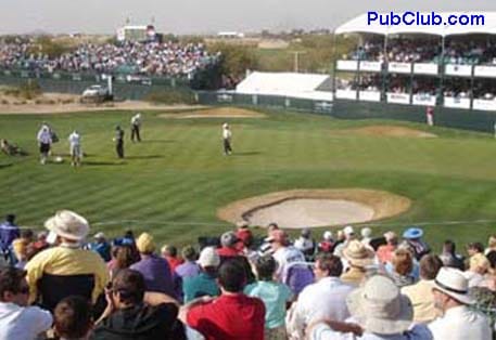 Phoenix Waste Management Open PGA 16th hole