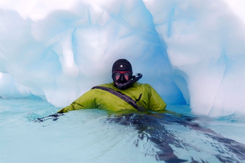 Aurora Expeditions polar snorkeling