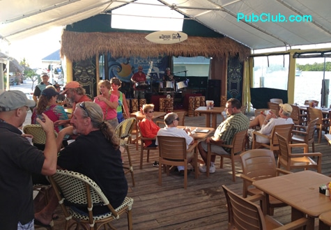Dockside Tropical Cafe deck afternoon Florida-Keys