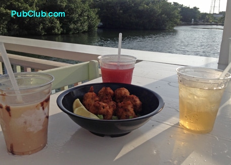 Lorelei Florida Keys conch fritters rum drinks
