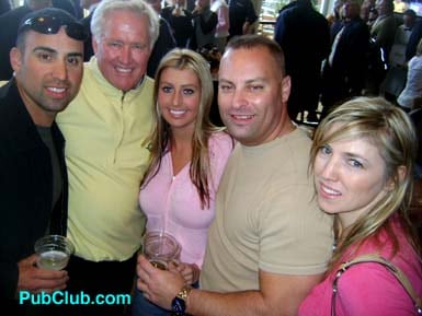 Pebble Beach Pro-Am clubhouse party