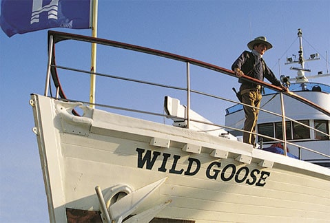 John Wayne's yacht Wild Goose