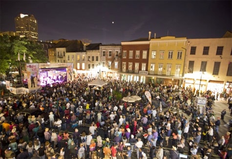French Quarter Festival crowd