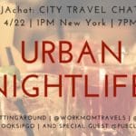 #JA Twitter travel chat urban nightlife