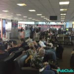 LAX Terminal 1 seats