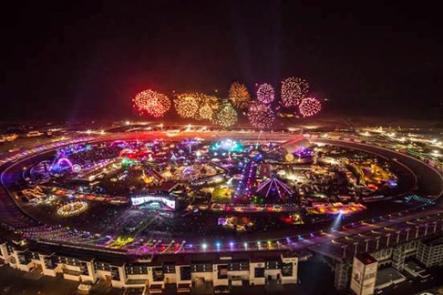 Electric Daisy Carnival Las Vegas fireworks