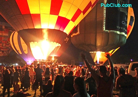 Temecula Wine & Balloon Festival Balloon Glow
