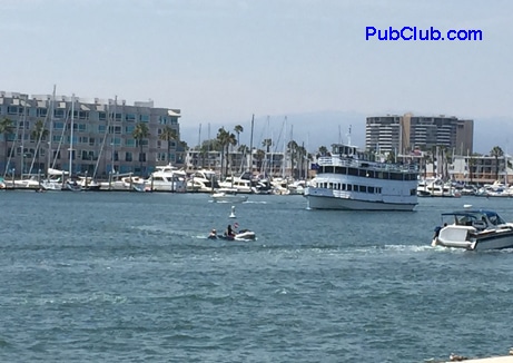 Hornblower tour boat Marina del Rey, CA