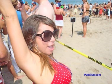 Hermosa Beach Ironman hot girl