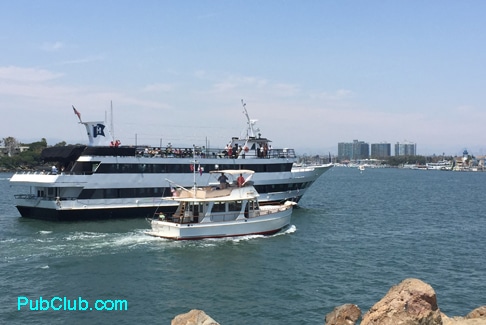 Hornblower cruises boat Marina del Rey, CA