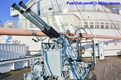 Queen Mary anti-aircraft guns