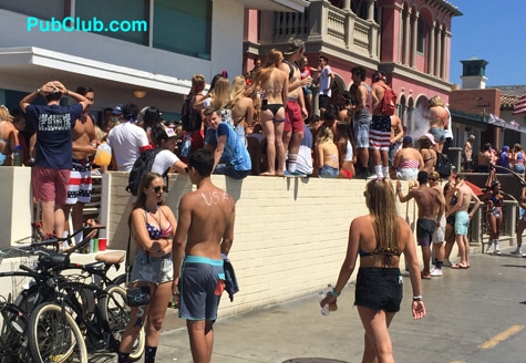 Hermosa Beach 4th of July house party 2016