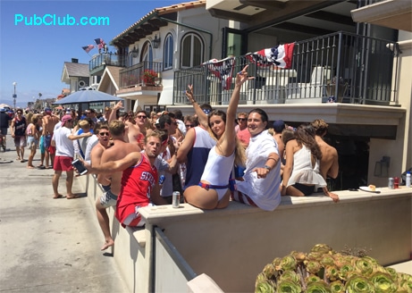 4th of July Hermosa Beach house party 2016